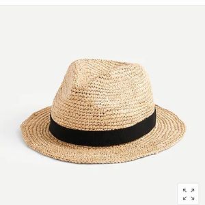 Jcrew packable straw hat